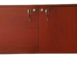 Mueble Mural Flotante con Cajón y Chapa de Seguridad (2 Puertas)