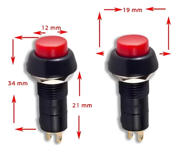 Interruptor Eléctrico Universal 12V/24V (Pack 3 Unidades) - Imagen 3