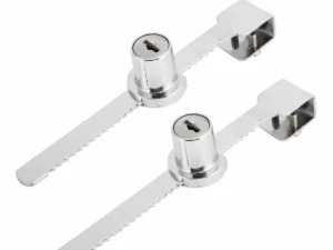 Chapa Serrucho Para Vitrinas, Muebles Estantes