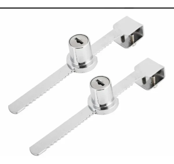 Chapa Serrucho Para Vitrinas, Muebles Estantes