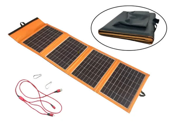 Cargador Usb Celulares Panel Solar Portatil 30w
