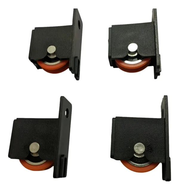 Ruedas Rodamientos Polea Para Ventanas Puertas Corredizas