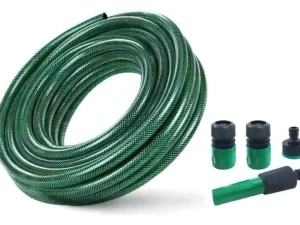 Manguera Reforzada 12 Pulgada 30 Mts Mas Pistola Y Acoples Col...