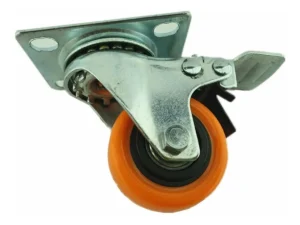Ruedas De 3con Freno Para Vitrinas Camasmuebles Y Carrito