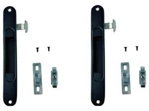 Set 2 Seguros Ventana Corredera Aluminio Pestillo