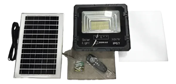 Foco Solar 800w Led  Panel Solar