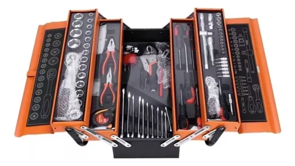 Caja De Herramientas Generac Set 85 Pieza Plegable 5 Niveles M...