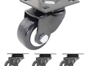 Rueda De 15 Sin Freno Para Muebles Vitrinas Y Carritos