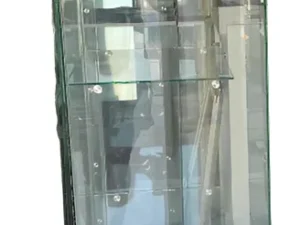Vitrina Para Colección Vidrios Y Madera Peluqueríaclínicas