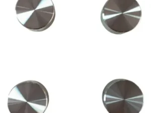 Soportes De Aluminio Topes Para Repisas De Vidrio Y Vitrinas