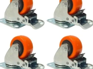 Ruedas De 2 Giratorias Paramueblesvitrinascarros Y Camas